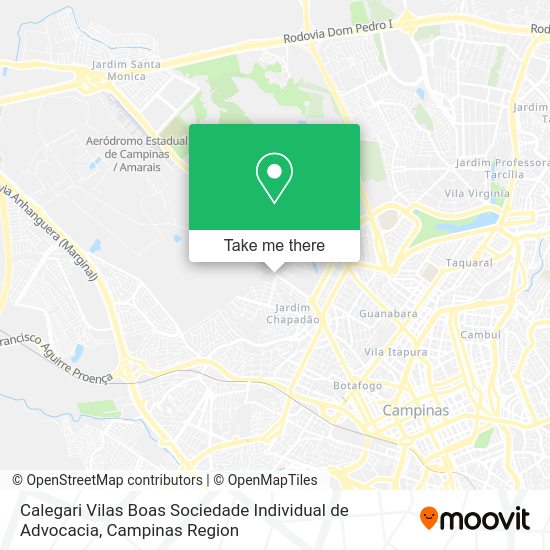 Calegari Vilas Boas Sociedade Individual de Advocacia map