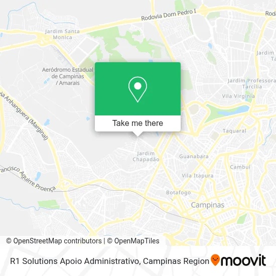 R1 Solutions Apoio Administrativo map