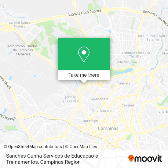 Sanches Cunha Servicos de Educação e Treinamentos map