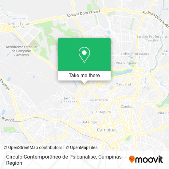 Circulo Contemporâneo de Psicanalise map