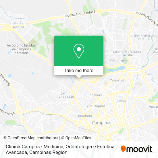 Clínica Campos - Medicina, Odontologia e Estética Avançada map