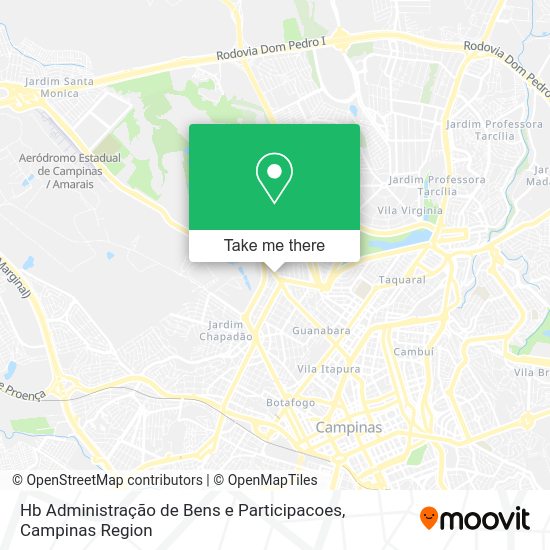 Hb Administração de Bens e Participacoes map