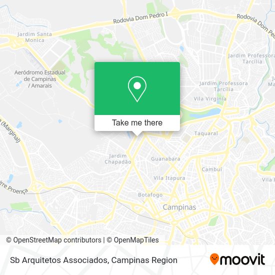 Sb Arquitetos Associados map