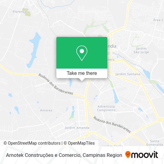 Arnotek Construções e Comercio map