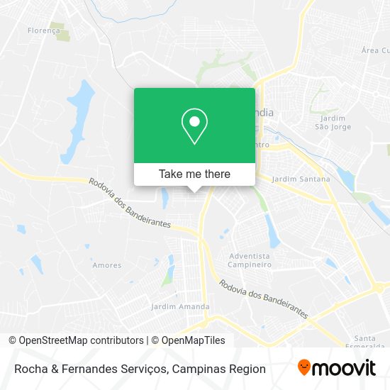 Rocha & Fernandes Serviços map