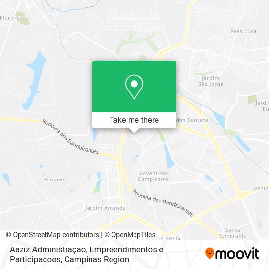 Aaziz Administração, Empreendimentos e Participacoes map