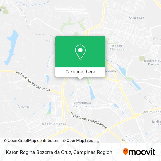 Karen Regina Bezerra da Cruz map