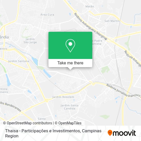 Thaisa - Participações e Investimentos map