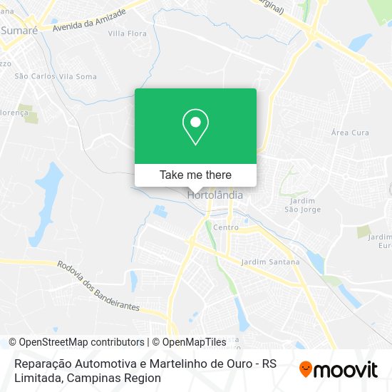 Reparação Automotiva e Martelinho de Ouro - RS Limitada map