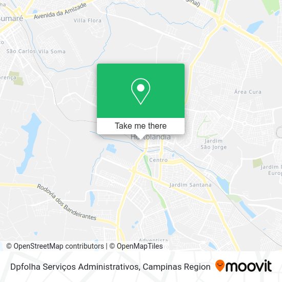Dpfolha Serviços Administrativos map