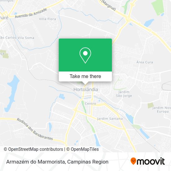 Armazém do Marmorista map
