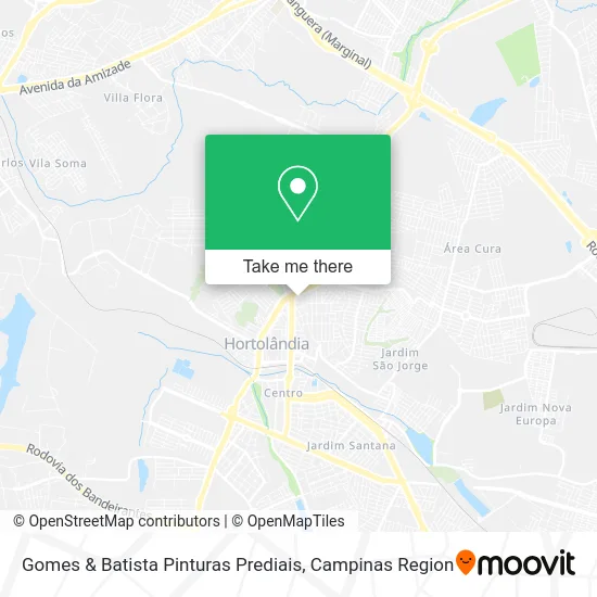 Gomes & Batista Pinturas Prediais map