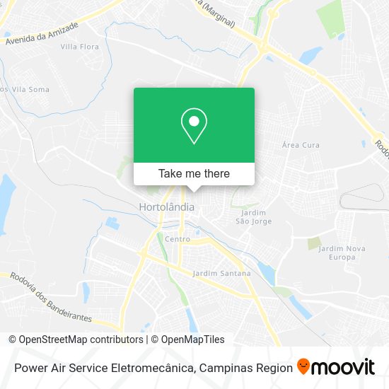 Power Air Service Eletromecânica map