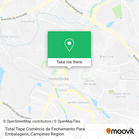 Total Tape Comércio de Fechamento Para Embalagens map