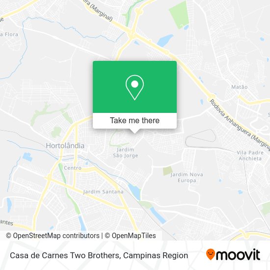 Casa de Carnes Two Brothers map