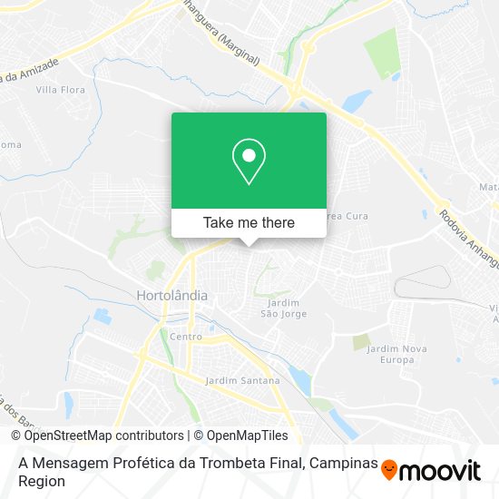A Mensagem Profética da Trombeta Final map