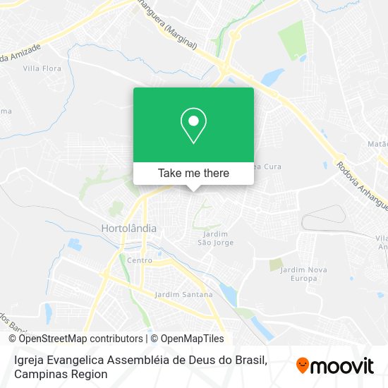 Igreja Evangelica Assembléia de Deus do Brasil map