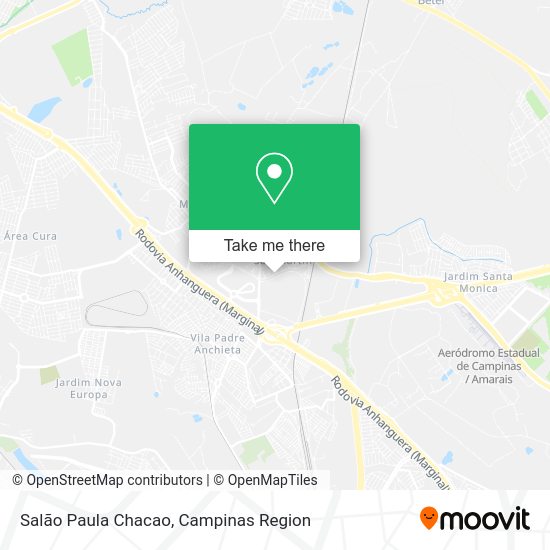 Salão Paula Chacao map