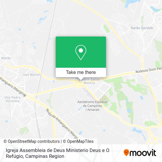 Igreja Assembleia de Deus Ministerio Deus e O Refúgio map