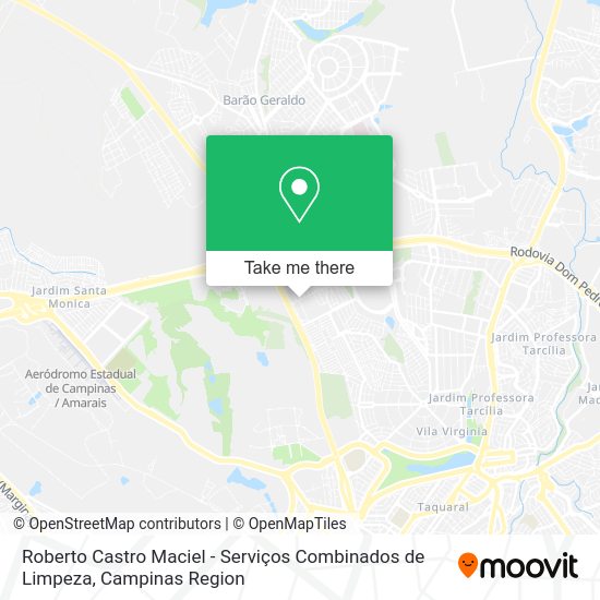 Roberto Castro Maciel - Serviços Combinados de Limpeza map