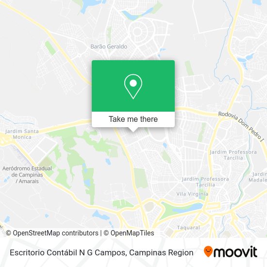 Escritorio Contábil N G Campos map