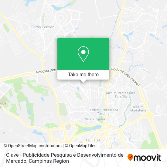 Clave - Publicidade Pesquisa e Desenvolvimento de Mercado map