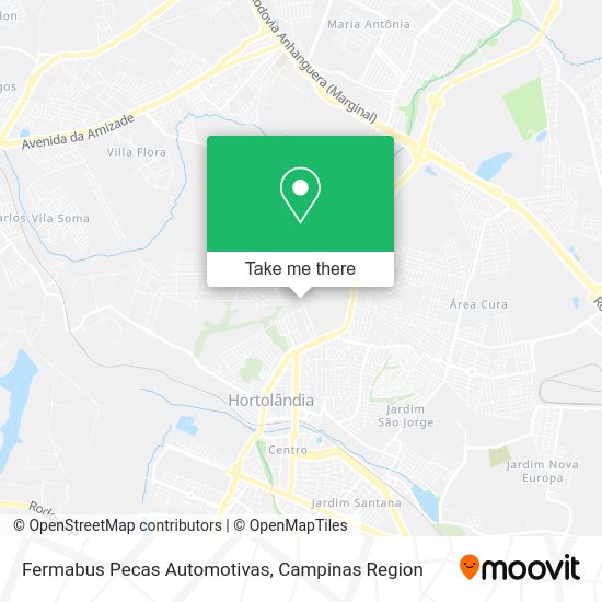 Fermabus Pecas Automotivas map
