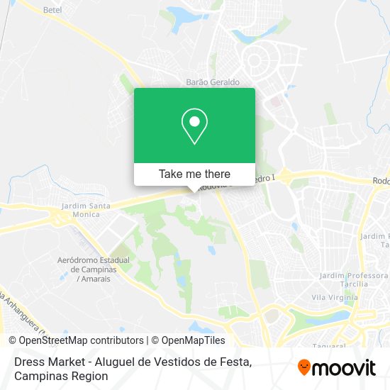 Dress Market - Aluguel de Vestidos de Festa map