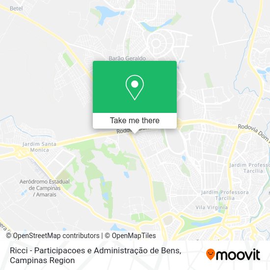 Ricci - Participacoes e Administração de Bens map