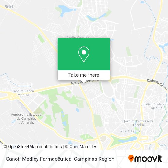 Sanofi Medley Farmacêutica map