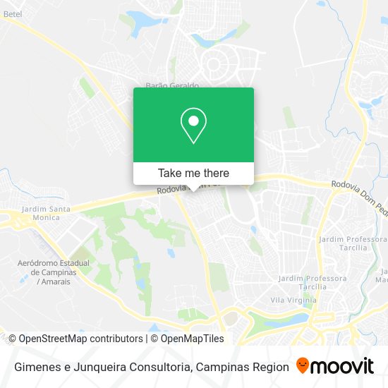 Gimenes e Junqueira Consultoria map