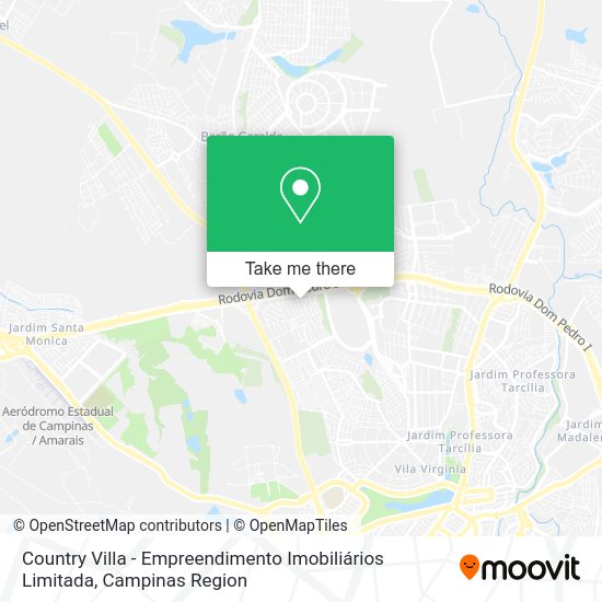 Country Villa - Empreendimento Imobiliários Limitada map