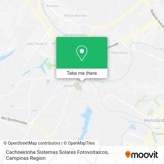 Cachoeirinha Sistemas Solares Fotovoltaicos map