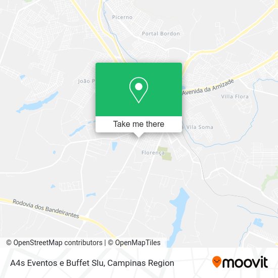 A4s Eventos e Buffet Slu map