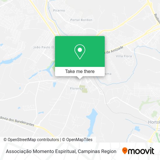Associação Momento Espiritual map