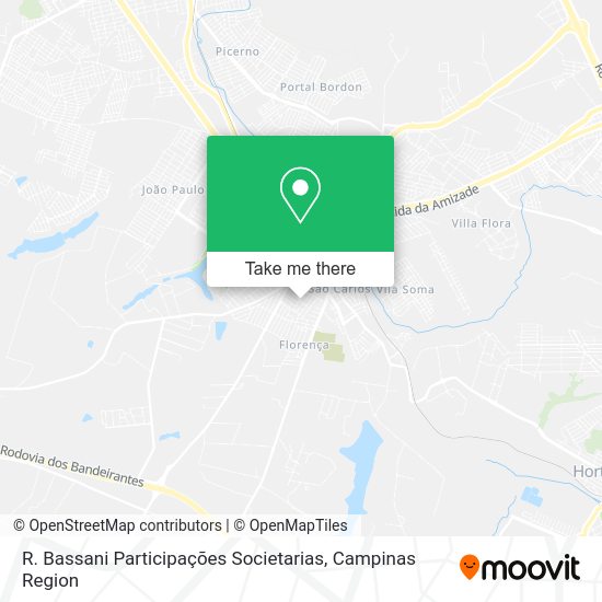 R. Bassani Participações Societarias map