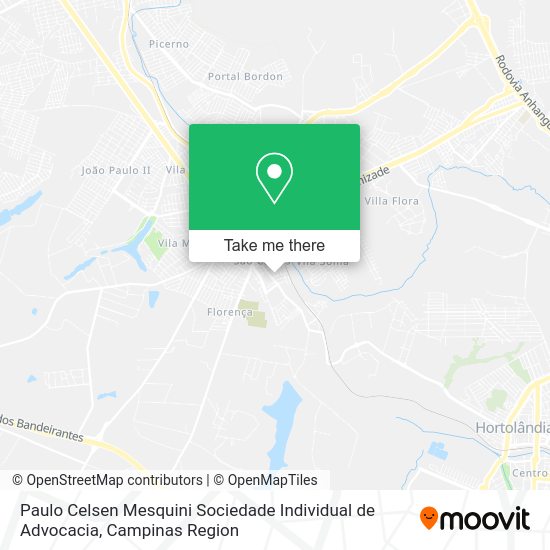 Paulo Celsen Mesquini Sociedade Individual de Advocacia map