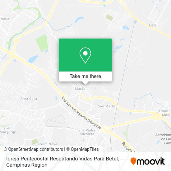 Igreja Pentecostal Resgatando Vidas Pará Betel map