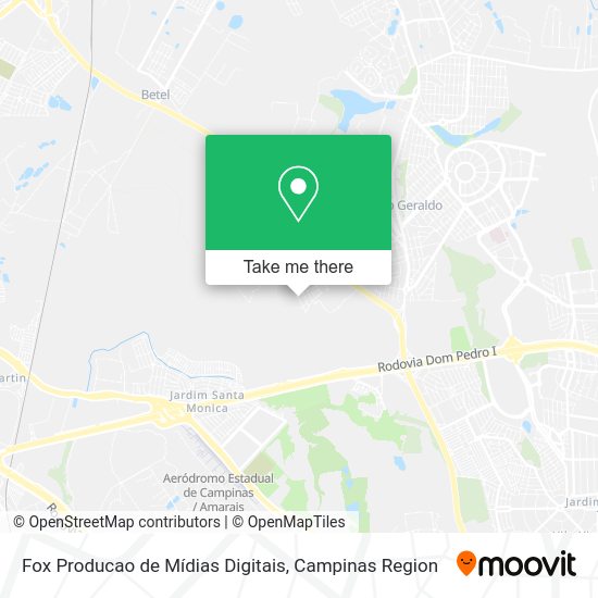 Fox Producao de Mídias Digitais map