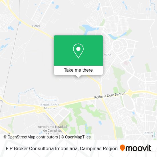 F P Broker Consultoria Imobiliária map