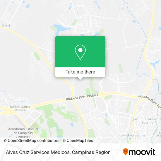 Alves Cruz Serviços Medicos map