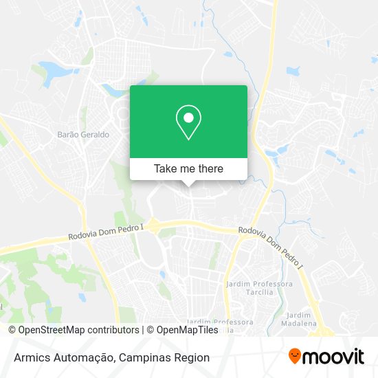 Armics Automação map