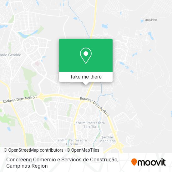 Concreeng Comercio e Servicos de Construção map