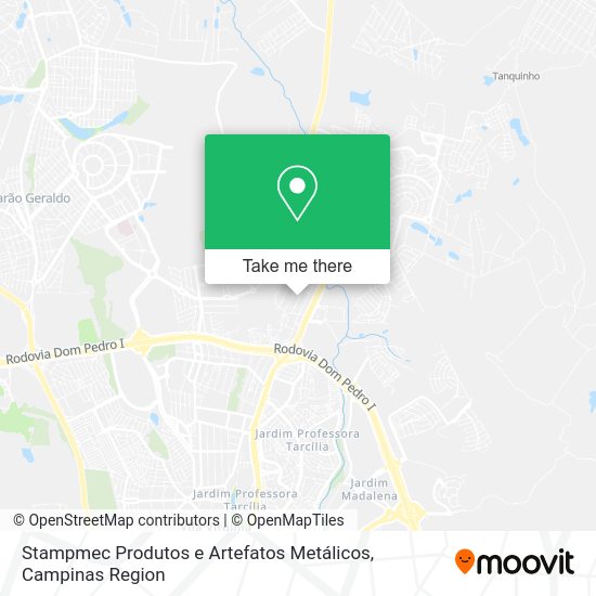 Stampmec Produtos e Artefatos Metálicos map