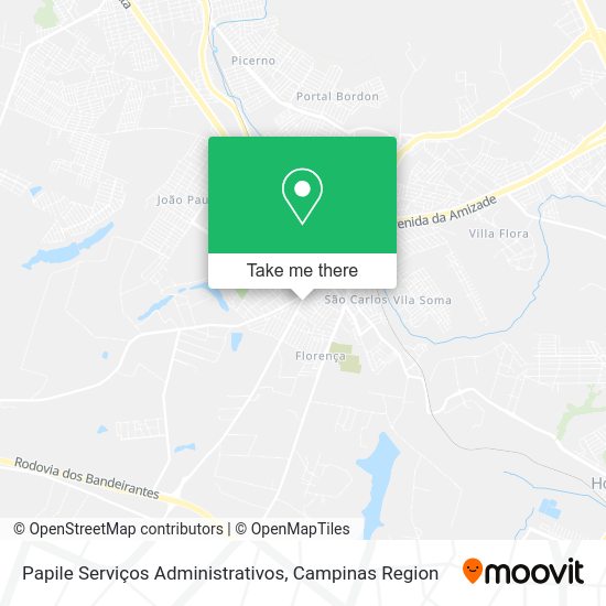 Papile Serviços Administrativos map