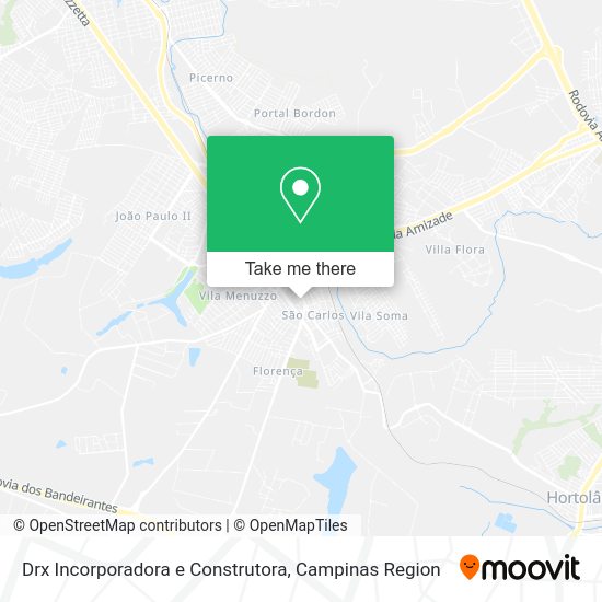 Drx Incorporadora e Construtora map