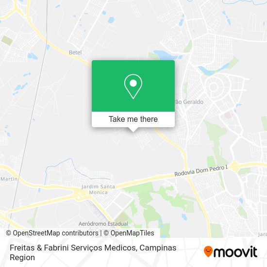 Freitas & Fabrini Serviços Medicos map