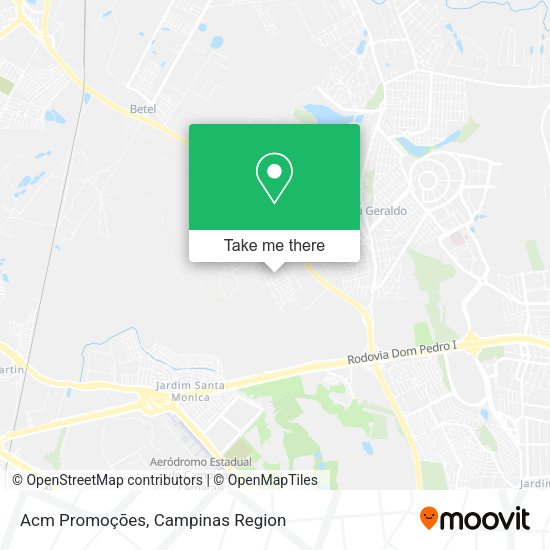Acm Promoções map