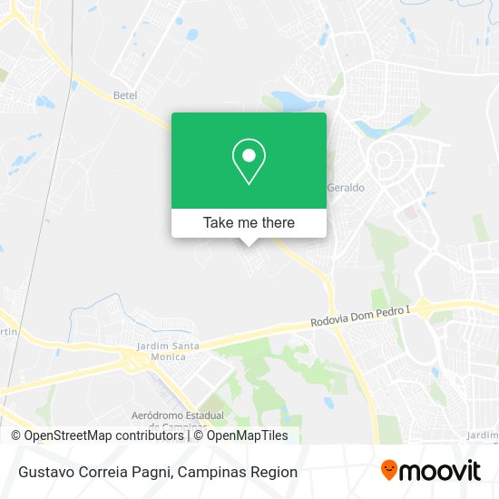 Gustavo Correia Pagni map
