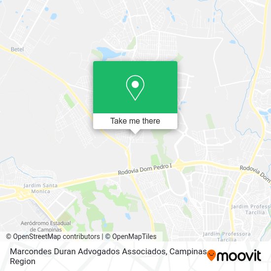 Marcondes Duran Advogados Associados map